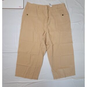 Womens Villager by Liz Claiborne pants. ‎ Tan.  Size 18.